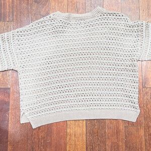 Pink Rose Taupe Knit Top